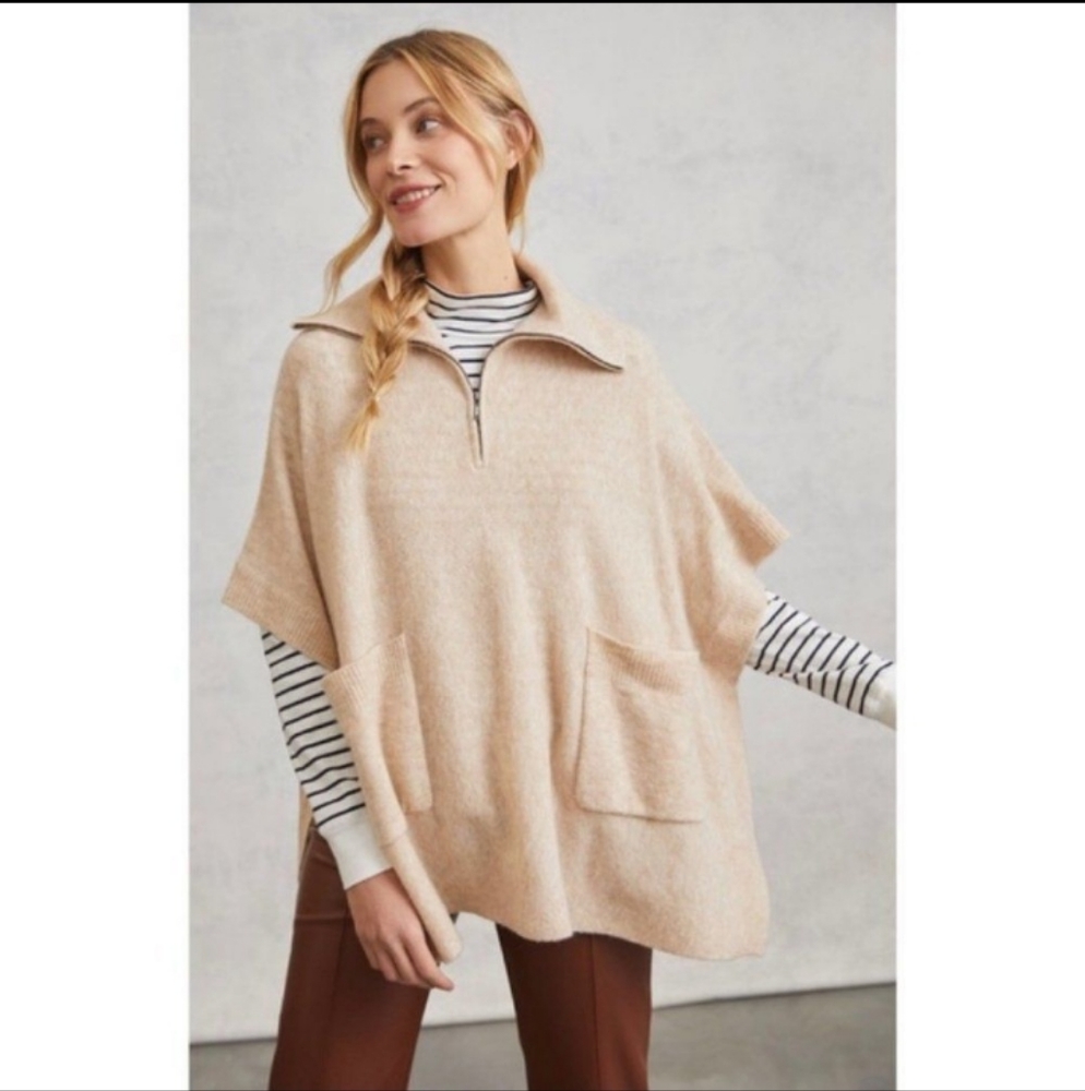 Anthropologie Charli Annina Poncho Sweater (M/L)
